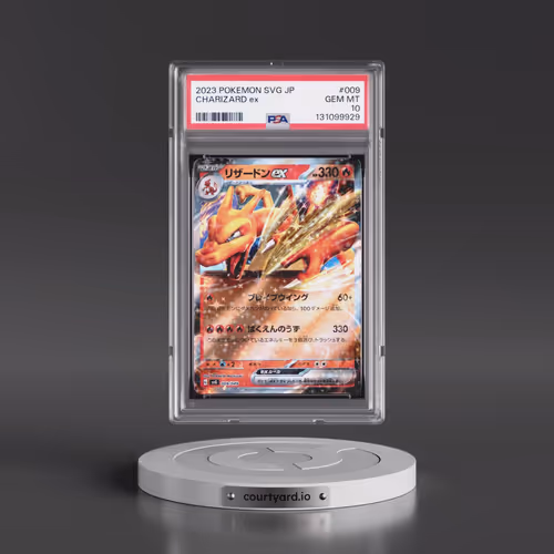 2023 Pokémon Svg-Venusaur & Charizard & Blastoise Special Deck Set EX #009 Charizard EX - Holo (PSA