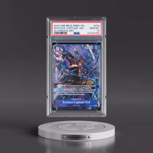 2024 One Piece Premium Booster -One Piece Card the Best #074 Eustass "Captain" Kid - Alternate Art (