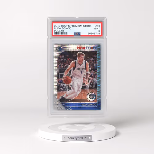 2019 Panini Hoops Premium Stock #39 Luka Doncic - Pulsar (PSA 9 MINT)