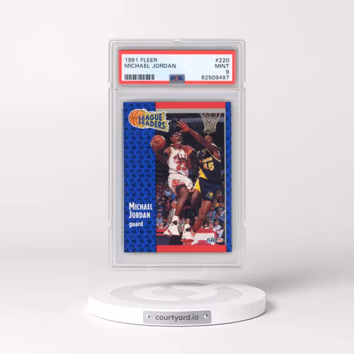 1991 Fleer #220 Michael Jordan (PSA 9 MINT)