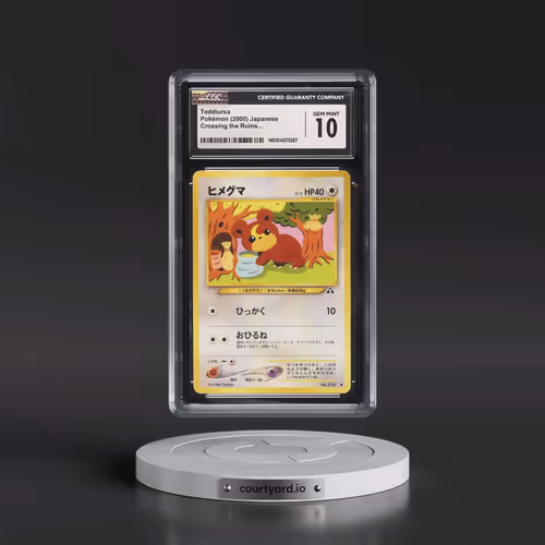 2000 Crossing the Ruins... Teddiursa (CGC 10 GEM MINT)