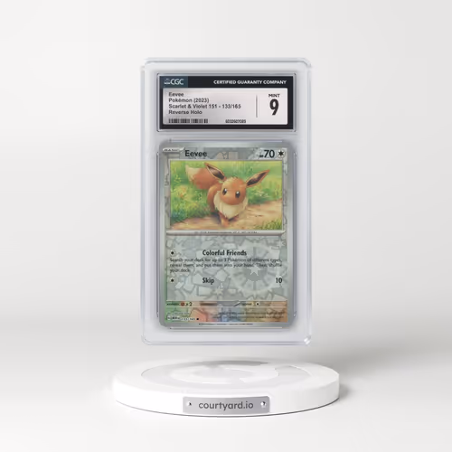 2023 Scarlet & Violet 151 - MEW EN #133/165 Eevee - Reverse Holo (CGC 9 MINT)