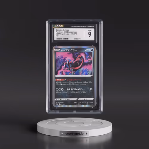 2022 VSTAR Universe #079/172 Galarian Moltres - Holo (CGC 9 MINT)