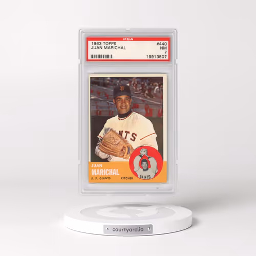 1963 Topps #440 Juan Marichal (PSA 7 NM)
