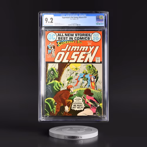 Superman's Pal Jimmy Olsen #151 CGC 9.2 Off-white to White Pages (DC Comics, 7/72) - Universal