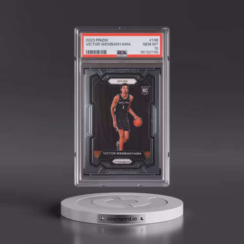 2023 Panini Prizm #136 Victor Wembanyama (PSA 10 GEM MINT)