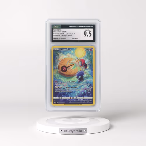 2023 Crown Zenith #GG11/GG70 Lunatone - Galarian Gallery Holo (CGC 9.5 MINT+)