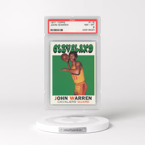 1971 Topps #118 John Warren (PSA 8 NM-MT)