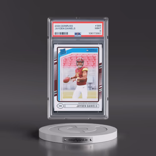2024 Panini Donruss #389 Jayden Daniels (PSA 9 MINT)