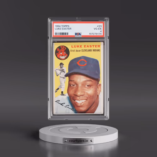 1954 Topps #23 Luke Easter (PSA 4 VG-EX)