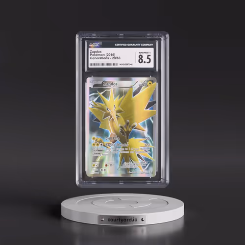 2016 Generations #29/83 Zapdos - Holo (CGC 8.5 NM-MT+)