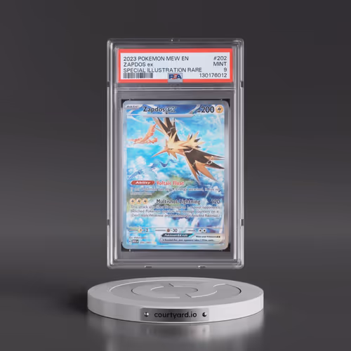 2023 Pokémon Mew EN-151 #202 Zapdos EX - Holo Special Illustration Rare (PSA 9 MINT)
