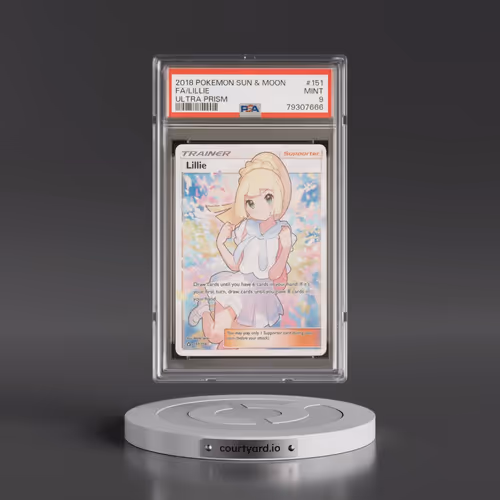 2018 Pokémon Sun & Moon Ultra Prism #151 Lillie - Full Art (PSA 9 MINT)