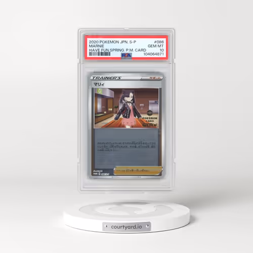2020 Pokémon S Promo #086 Marnie - Have Fun. Spring. Pokemon Card (PSA 10 GEM MINT)
