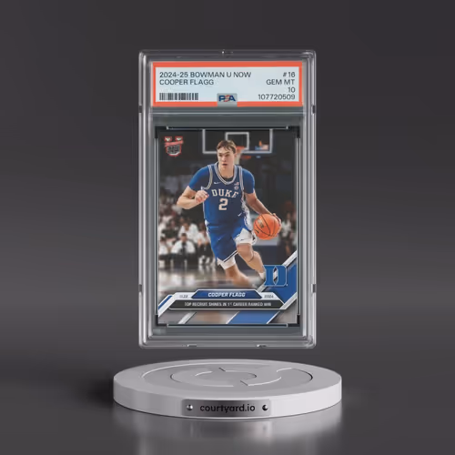 2024-25 Bowman U Now #16 Cooper Flagg (PSA 10 GEM MINT)