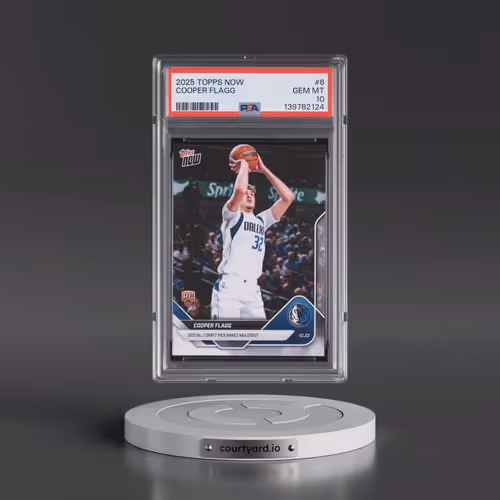 2025 Topps Now #6 Cooper Flagg (PSA 10 GEM MINT)