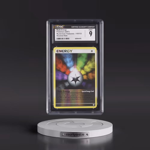 2007 Mysterious Treasures #118/123 Multi Energy - Reverse Holo (CGC 9 MINT)