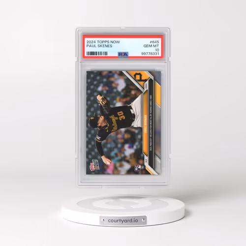 2024 Topps Now #645 Paul Skenes (PSA 10 GEM MINT)