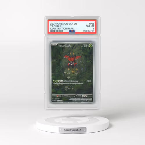 2024 Pokémon Sfa EN-Shrouded Fable #065 Tapu Bulu - Illustration Rare (PSA 8 NM-MT)
