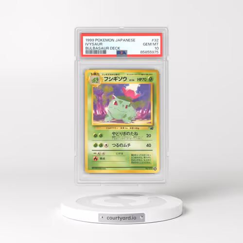 1999 Pokémon Bulbasaur Deck #32 Ivysaur (PSA 10 GEM MINT)