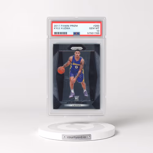 2017 Panini Prizm #283 Kyle Kuzma (PSA 10 GEM MINT)