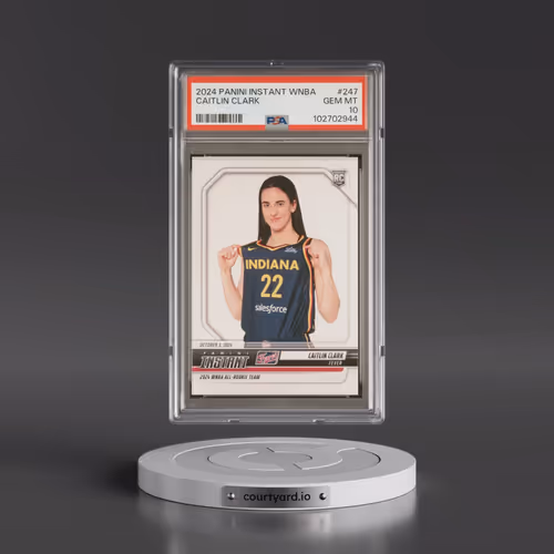 2024 Panini Instant WNBA #247 Caitlin Clark (PSA 10 GEM MINT)