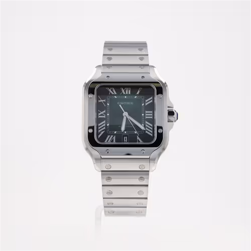 Cartier Santos Large Green Dial