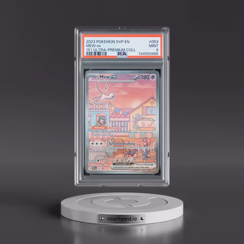 2023 Pokémon Svp EN-SV Black Star Promo #053 Mew EX - Holo 151 Ultra-Premium Collection (PSA 9 MINT)
