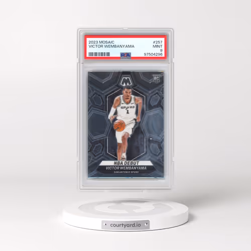2023 Panini Mosaic #257 Victor Wembanyama (PSA 9 MINT)