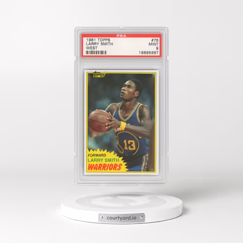 1981 Topps #75 Larry Smith - West (PSA 9 MINT)