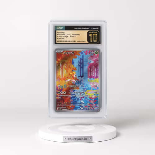 2024 Cyber Judge #073/071 Deerling - Art Rare Holo (CGC 10 PRISTINE)