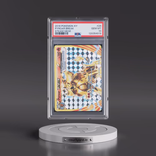 2016 Pokémon XY Steam Siege #24 Pyroar Break (PSA 10 GEM MINT)
