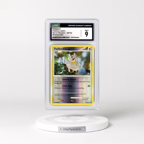 2007 Secret Wonders #49 Farfetch'd - Holo (CGC 9 MINT)