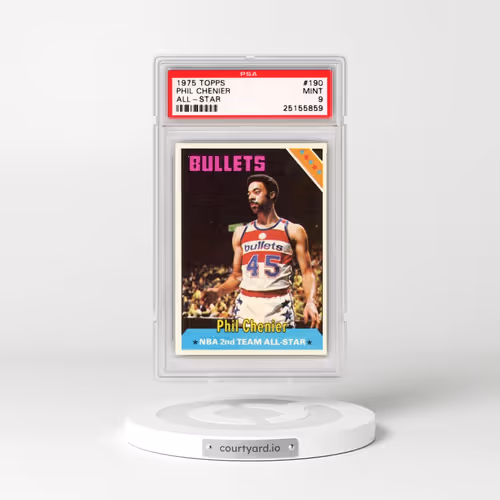 1975 Topps #190 Phil Chenier - All-Star (PSA 9 MINT)