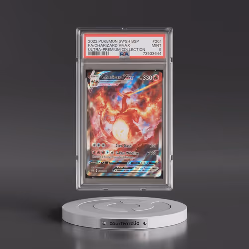 2022 Pokémon Swsh Black Star Promo #261 Charizard Vmax - Full Art Sword & Shield Ultra-Premium Colle