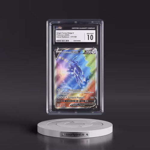 Astral Radiance #177/189 Origin Forme Dialga V - Ultra Rare Holo (CGC 10 GEM MINT)