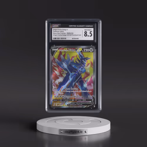 2022 Pokémon Swsh Black Star Promo #255 Origin Forme Dialga V - Holo Full Art Origin Forme Dialga Vs