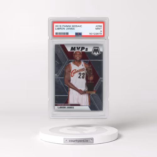 2019 Panini Mosaic #298 LeBron James (PSA 9 MINT)