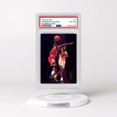 1993 Ultra Scoring Kings #10 Dominique Wilkins (PSA 8 NM-MT)