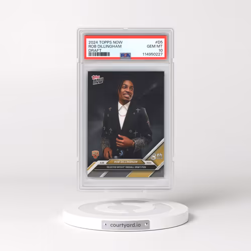 2024 Topps Now Draft #D5 Rob Dillingham (PSA 10 GEM MINT)