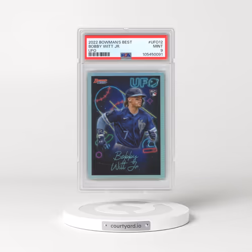 2022 Bowman's Best Bowman Ufo #UFO12 Bobby Witt Jr. (PSA 9 MINT)