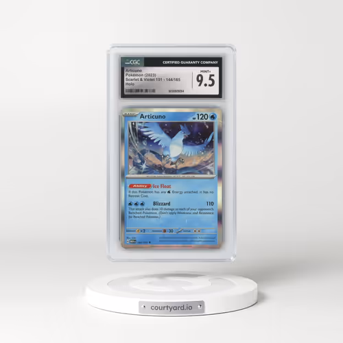 2023 Scarlet & Violet 151 - MEW EN #144/165 Articuno - Holo (CGC 9.5 MINT+)