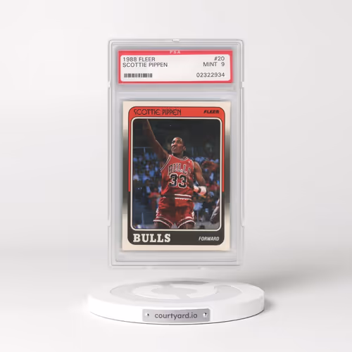 1988 Fleer #20 Scottie Pippen (PSA 9 MINT)