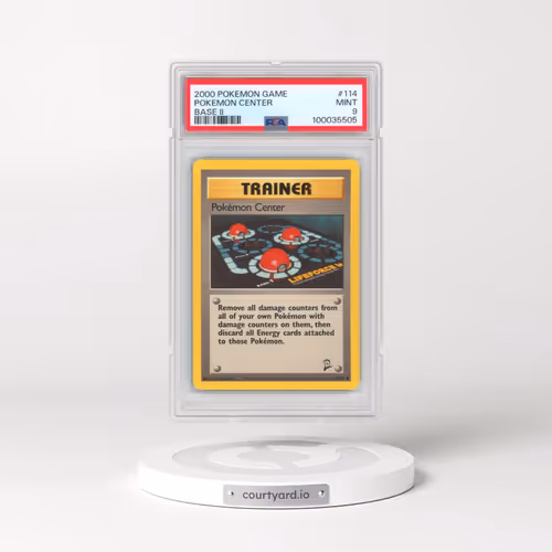 2000 Pokémon Game Base II #114 Pokemon Center (PSA 9 MINT)