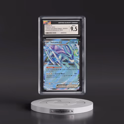 2023 Pokémon Clb-Trading Card Game Classic Blastoise & Suicune EX Deck #010 Suicune EX - Holo (CGC 9
