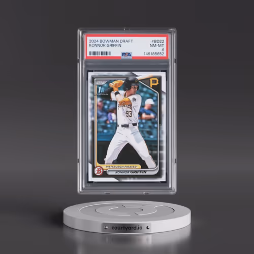 2024 Bowman Draft #BD22 Konnor Griffin (PSA 8 NM-MT)