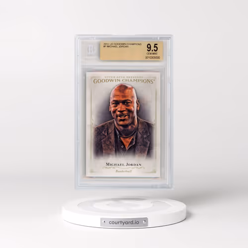 2016 Upper Deck Goodwin Champions #1 Michael Jordan (BGS 9.5 GEM MINT)