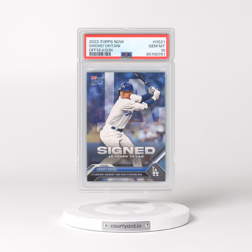 2023 Topps Now Offseason #OS21 Shohei Ohtani (PSA 10 GEM MINT)
