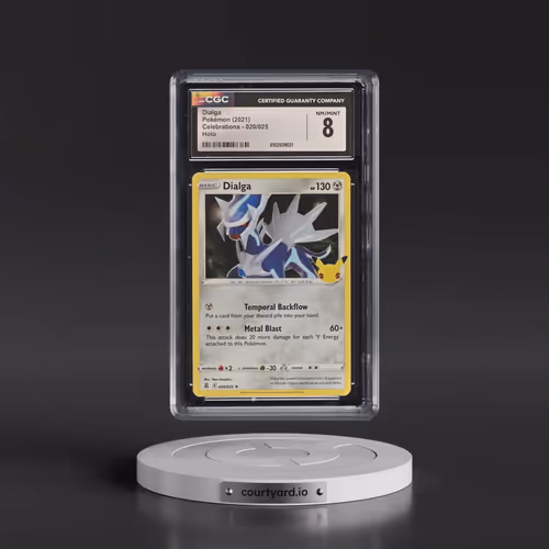 2021 Celebrations #020/025 Dialga - Holo (CGC 8 NM-MT)