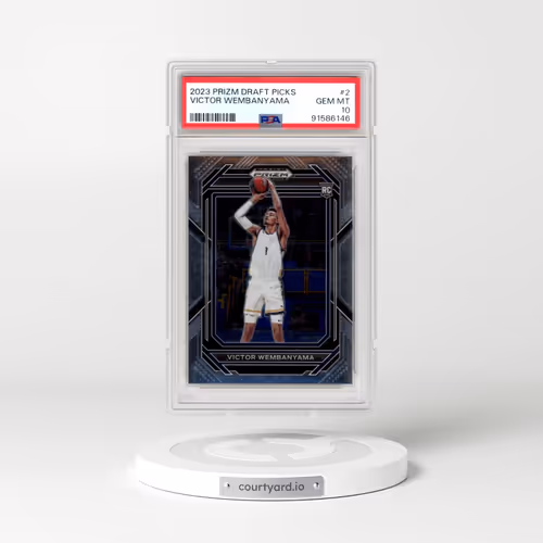 2023 Panini Prizm Draft Picks #2 Victor Wembanyama (PSA 10 GEM MINT)